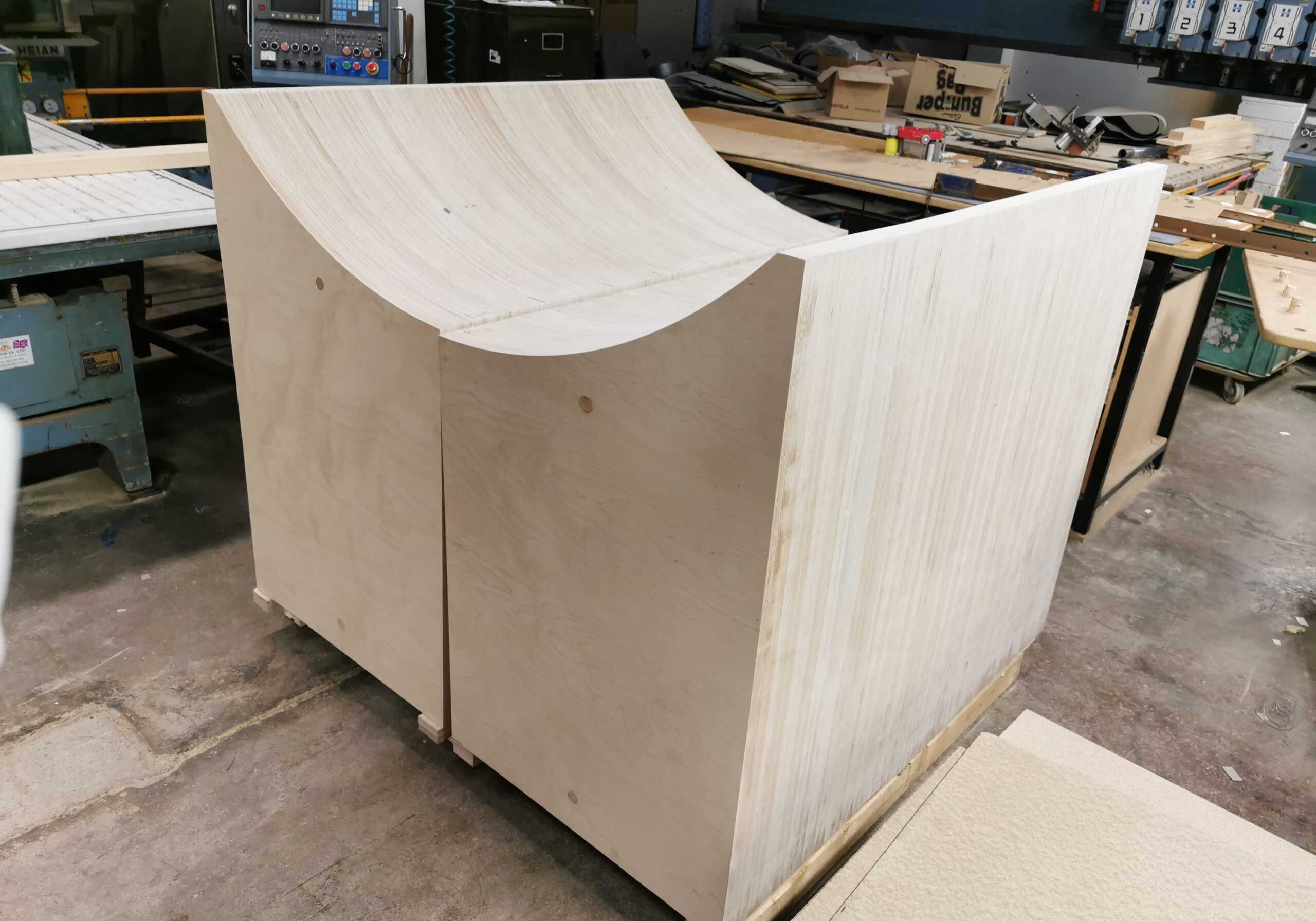 Birch plywood laminated